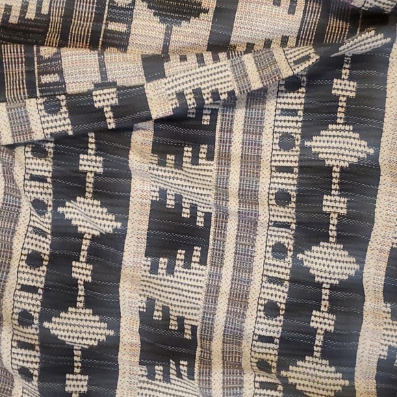 - Anthropologie Aztec BB Dakota Multi Color Sweater Jacket sz Medium - Picture 3 of 11